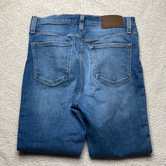 J Crew Mercantile Denim Jeans Raw Hem Size 29 Button fly Raw Hem - Picture 4 of 6